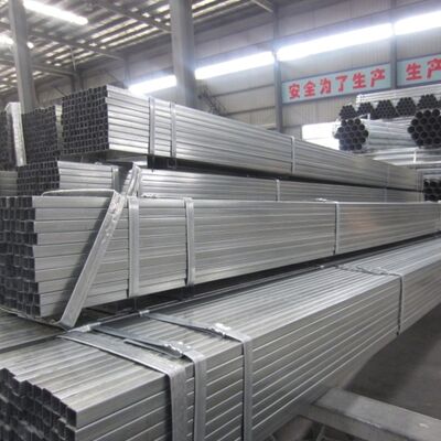 Qualität  China Supplier New Hot Dipped Non Secondary Galvanized Square Steel Tube Fabrik