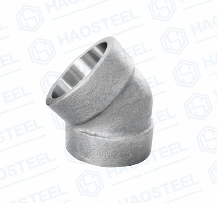 Industrielle Fitting geschmiedeter Schweißungs-Ellbogen NPT-Faden des Sockel-DIN2605